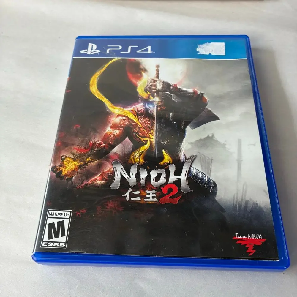 Nioh 2 Video Game PS4 Mature 17 Rated Sony PlayStation 4 Dark Fantasy RPG